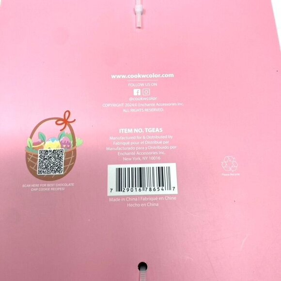 Cook With Color 3 Piece Silicone Pancake Mold Set Easter Bunny Chick Egg - Picture 7 of 10